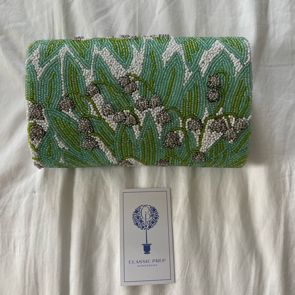 Custom beaded clutch | Bridal Clutch | Beaded purse | beaded handbag